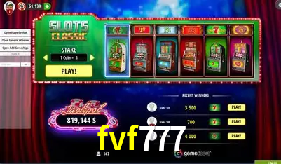 Descubra o Mundo do Cassino Online com fvf777